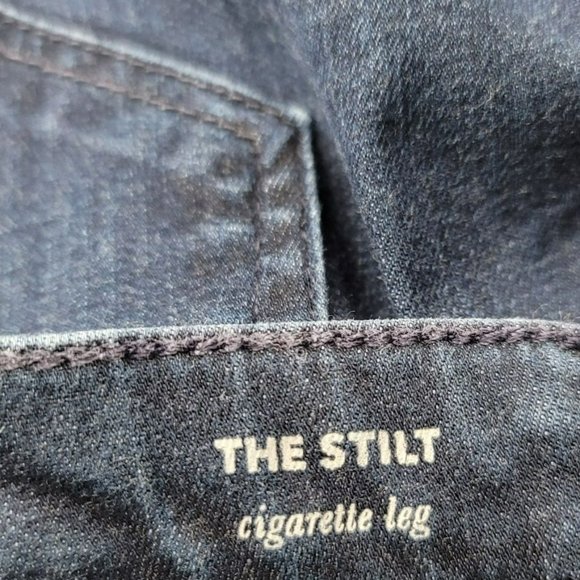AG Skinny Jeans Adriano Goldschmied Stilt Cigarette Mid Rise Size 28 Stretch - Picture 7 of 7